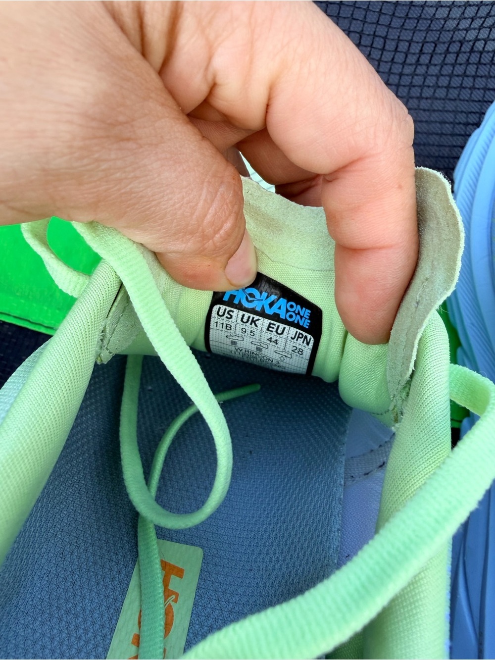 Size 11 - Women's Hoka One One Rincon 3 Butterfly Summer Song 1119396-BSSNG - Picture 5 of 6